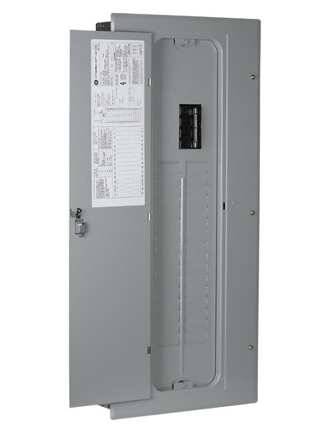 a house electrical panel, 200 amp