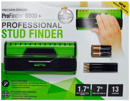 ProFinder 6000+ Professional Stud Finder - Precision Sensors